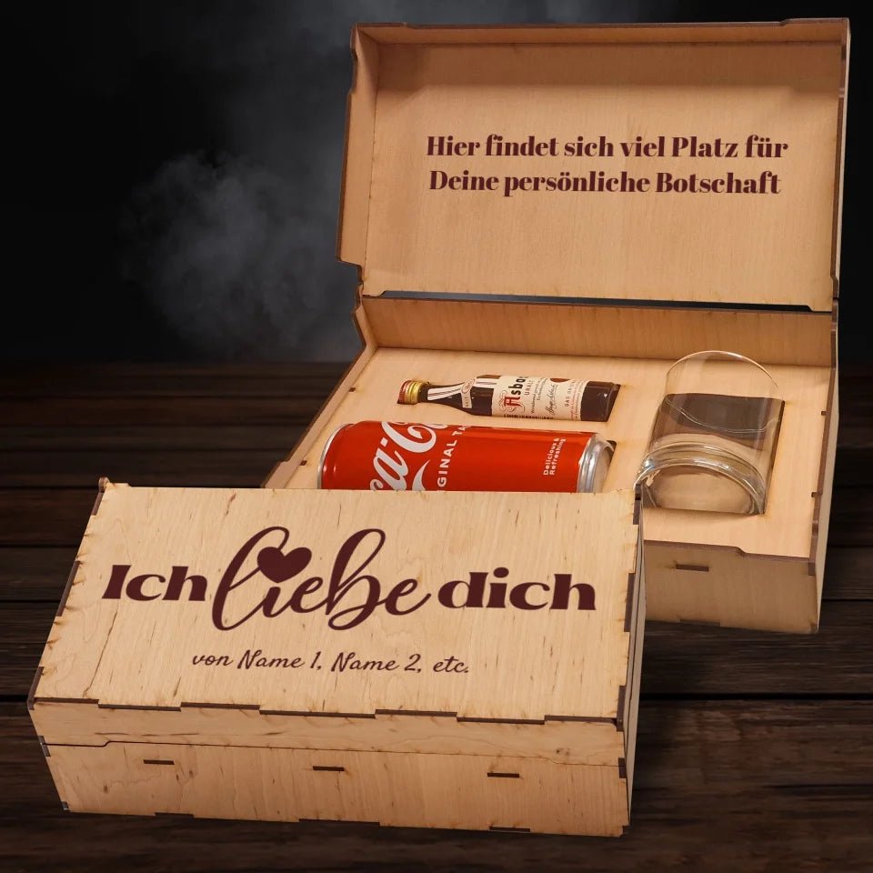 Asbach Geschenkbox - Ich liebe dich - Customizer - drink4friends