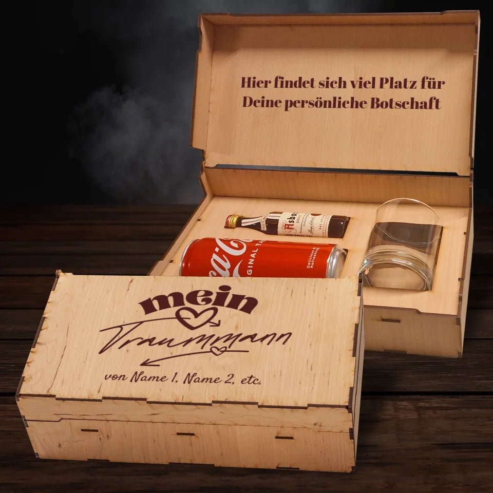 Asbach Geschenkbox - Mein Traummann - Customizer - drink4friends