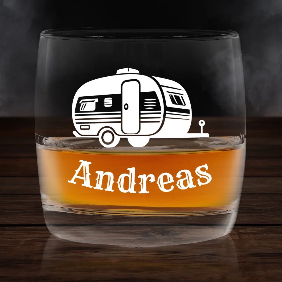 Graviertest Glas - Caravan 2 - Customizer - drink4friends