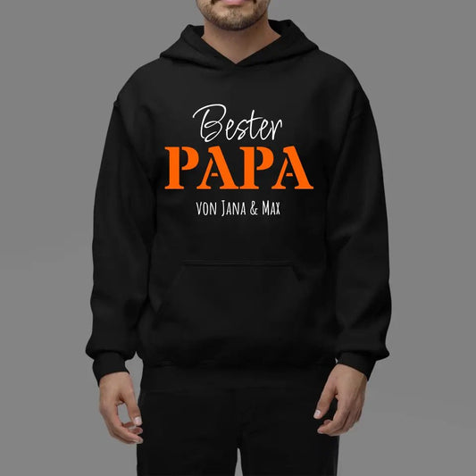 Hoodie - Bester Papa - Personalisierbar - Customizer - drink4friends