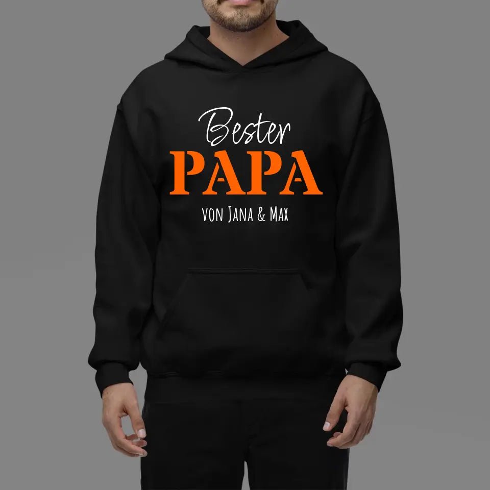 Hoodie - Bester Papa - Personalisierbar - Customizer - drink4friends
