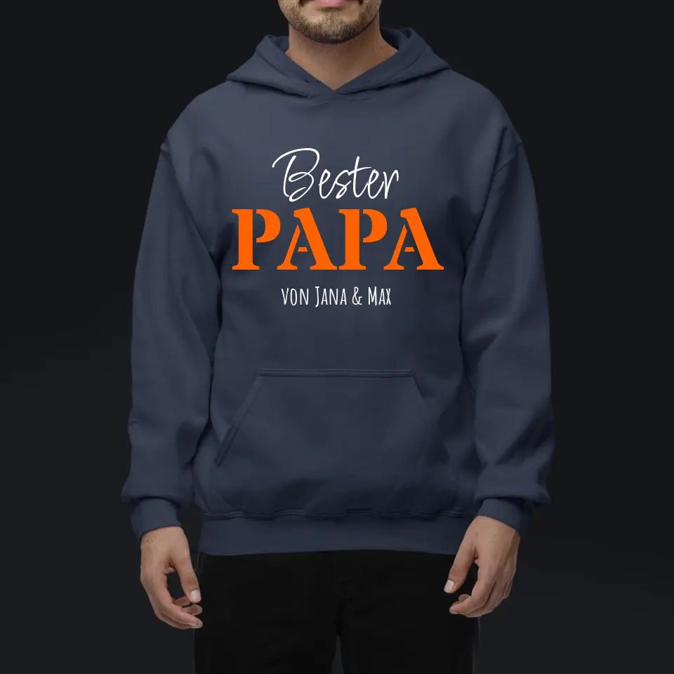 Hoodie - Bester Papa - Personalisierbar - Customizer - drink4friends