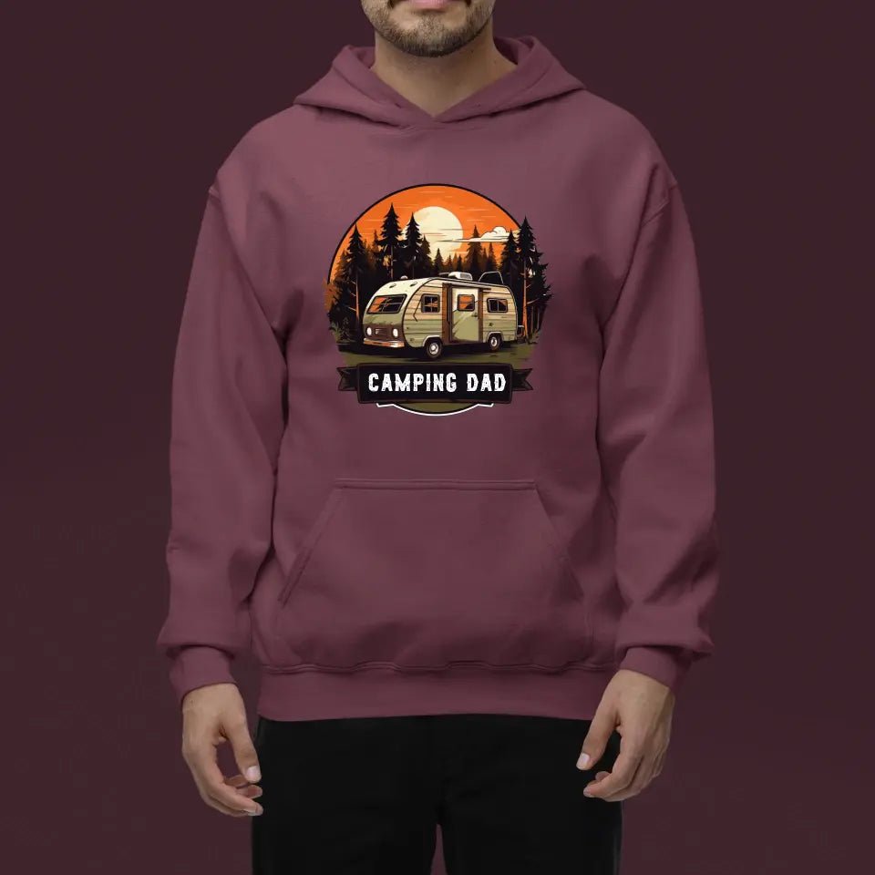 Hoodie - Camping Motiv 1 - Personalisierbar - Customizer - drink4friends