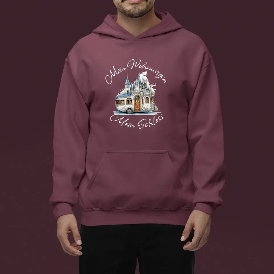 Hoodie - Mein Wohnwagen, mein Schloss - Customizer - drink4friends