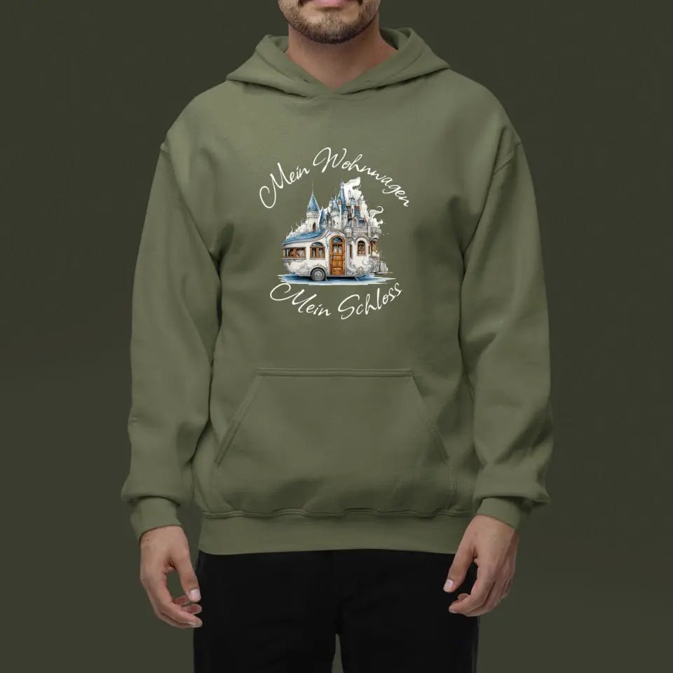 Hoodie - Mein Wohnwagen, mein Schloss - Customizer - drink4friends