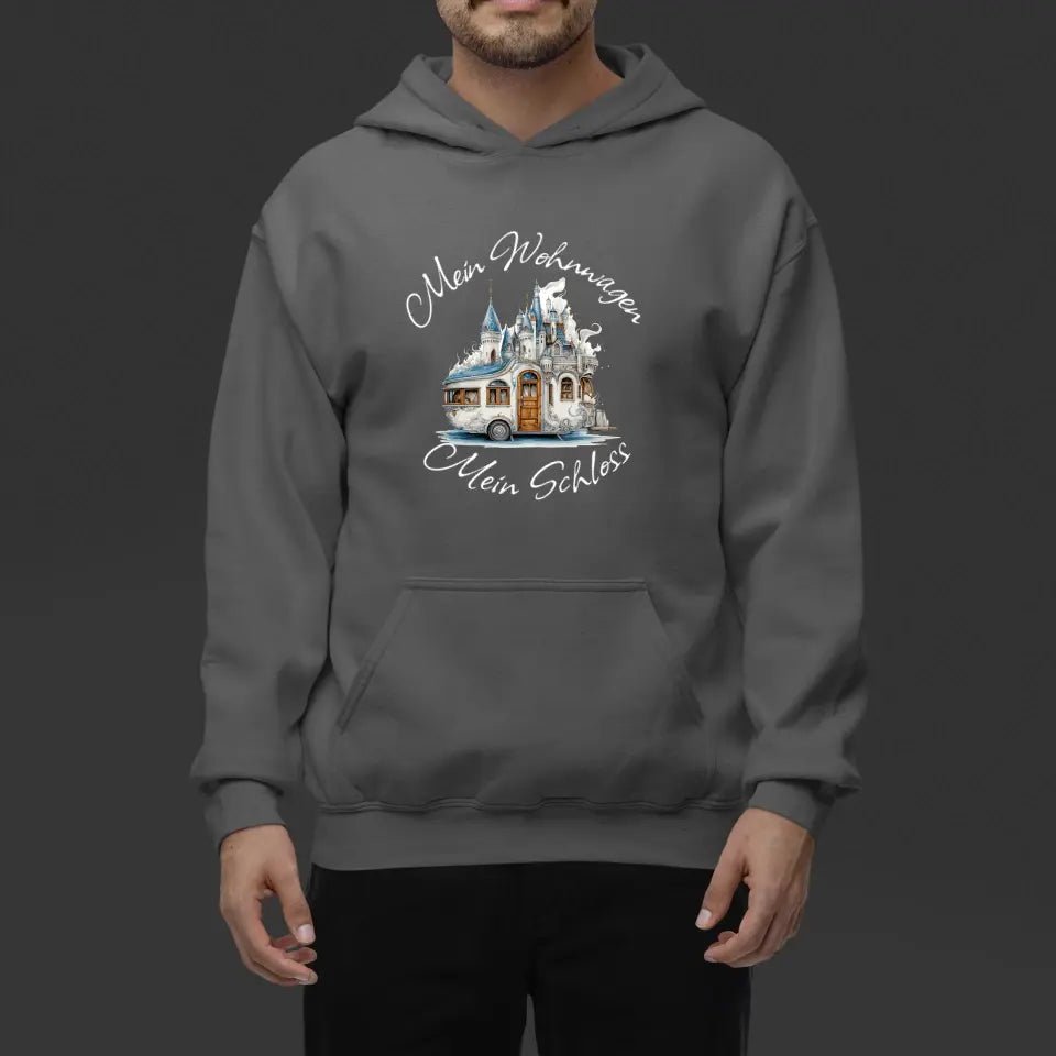 Hoodie - Mein Wohnwagen, mein Schloss - Customizer - drink4friends