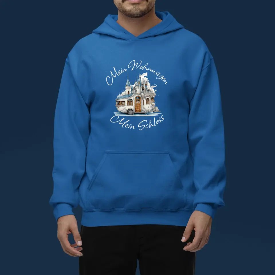 Hoodie - Mein Wohnwagen, mein Schloss - Customizer - drink4friends