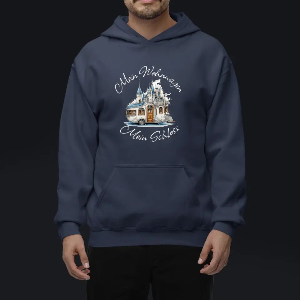 Hoodie - Mein Wohnwagen, mein Schloss - Customizer - drink4friends