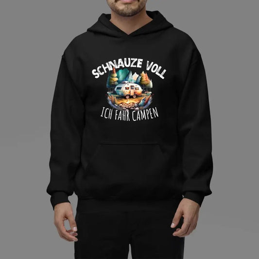 Hoodie - Schnauze voll ich fahr campen v.2.0 - Customizer - drink4friends