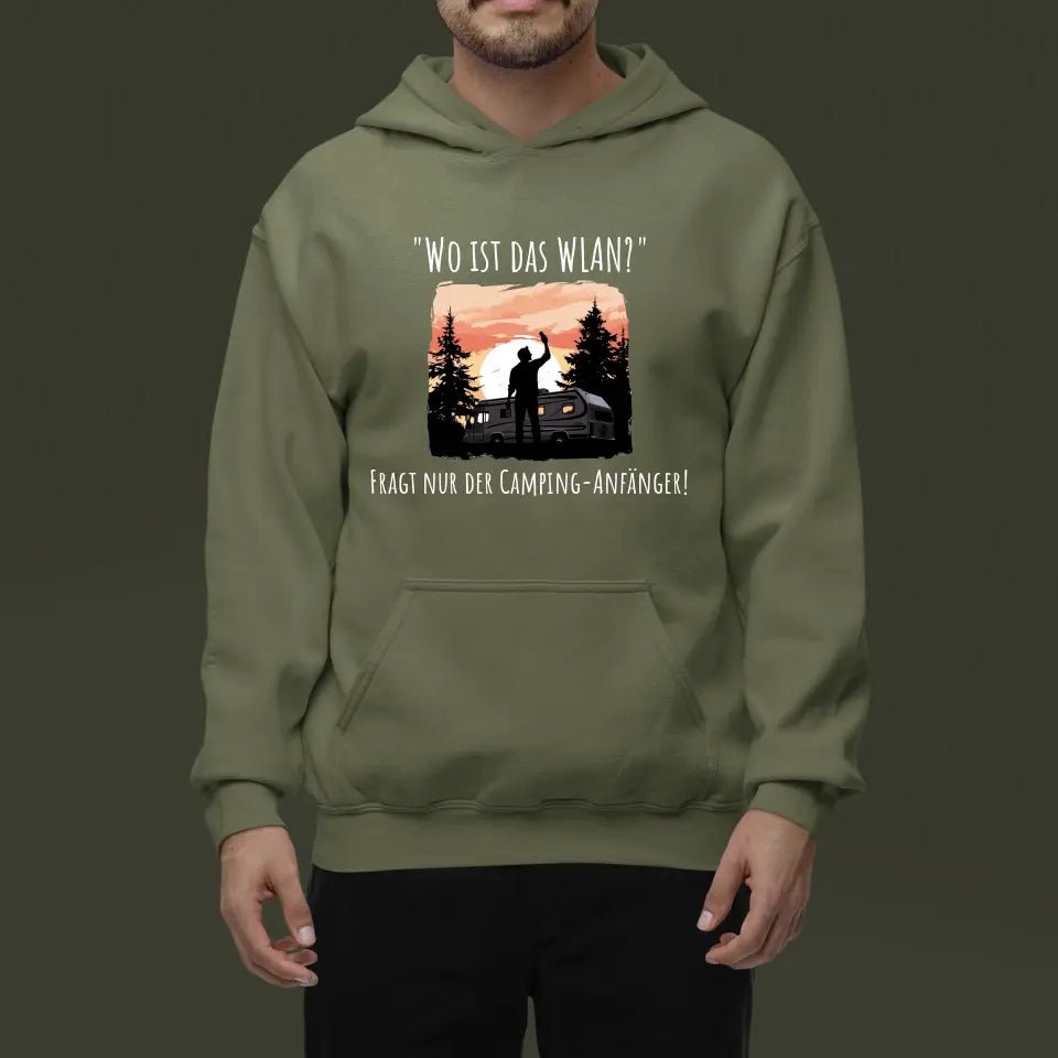 Hoodie - Wo ist das WLAN? - Customizer - drink4friends