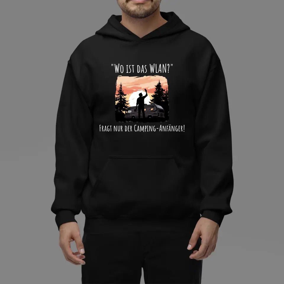 Hoodie - Wo ist das WLAN? - Customizer - drink4friends