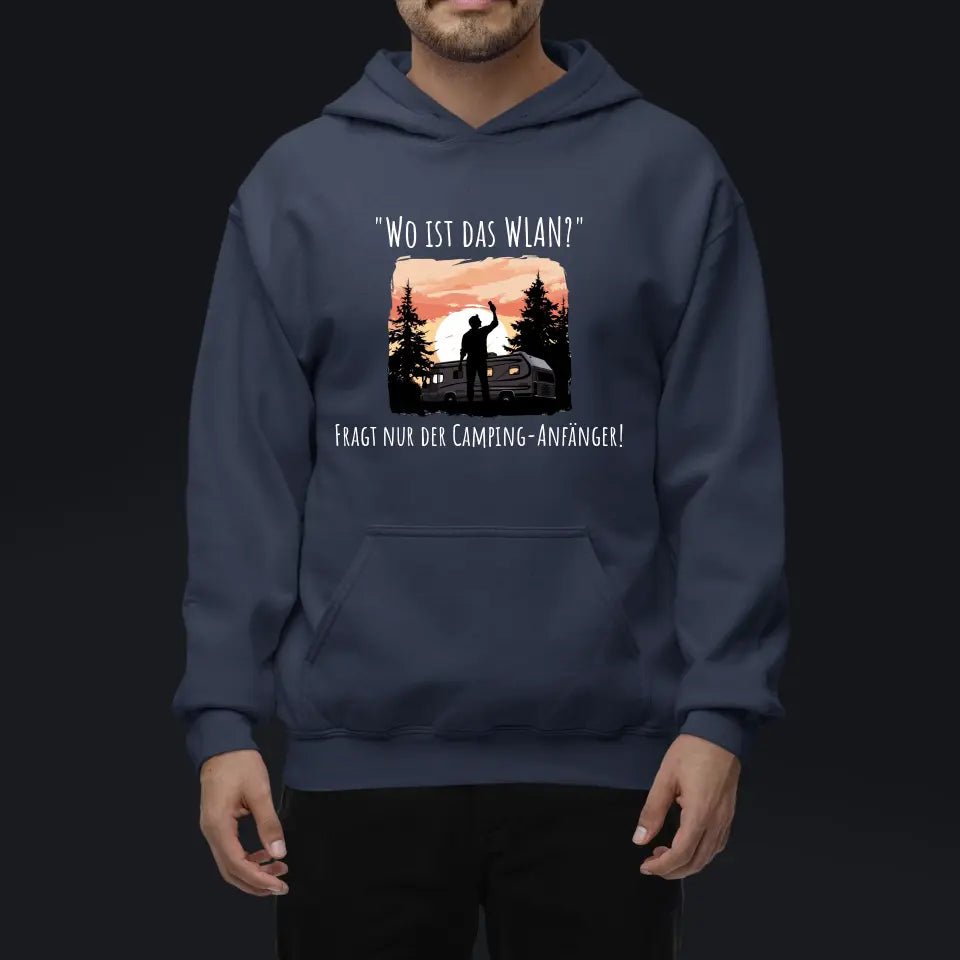 Hoodie - Wo ist das WLAN? - Customizer - drink4friends