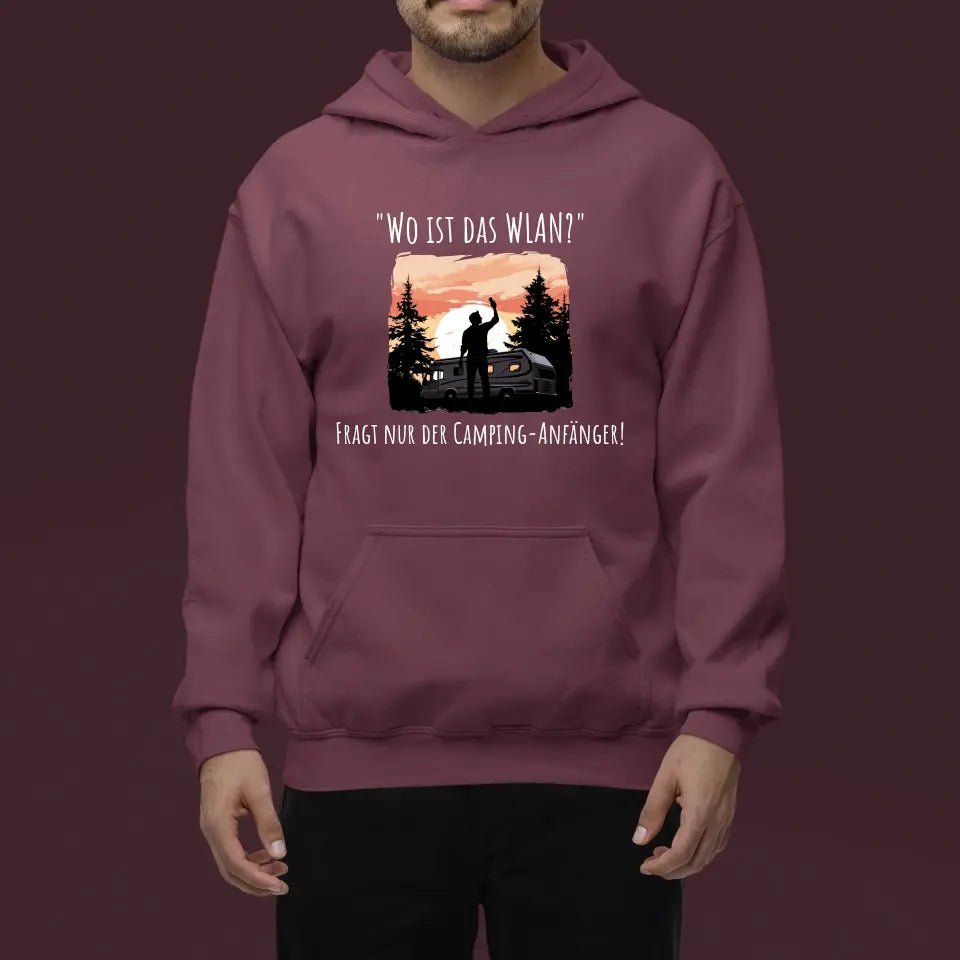 Hoodie - Wo ist das WLAN? - Customizer - drink4friends