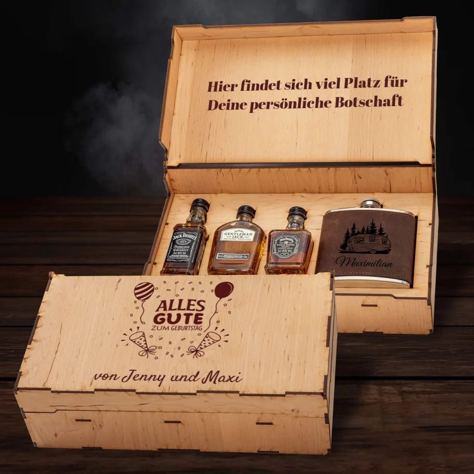 Jack Daniels Geschenkbox - Alles Gute zum Geburtstag - Customizer - drink4friends