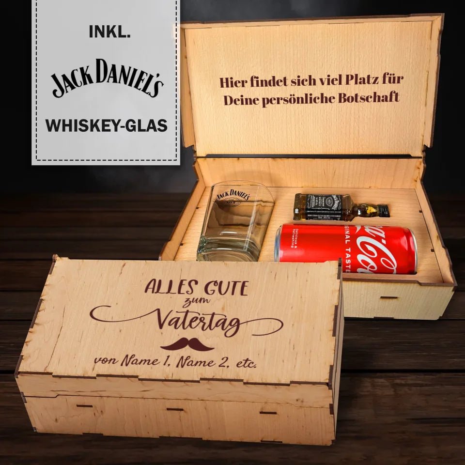 Jack Daniel´s Geschenkbox - Alles Gute zum Vatertag 2 - Customizer - drink4friends