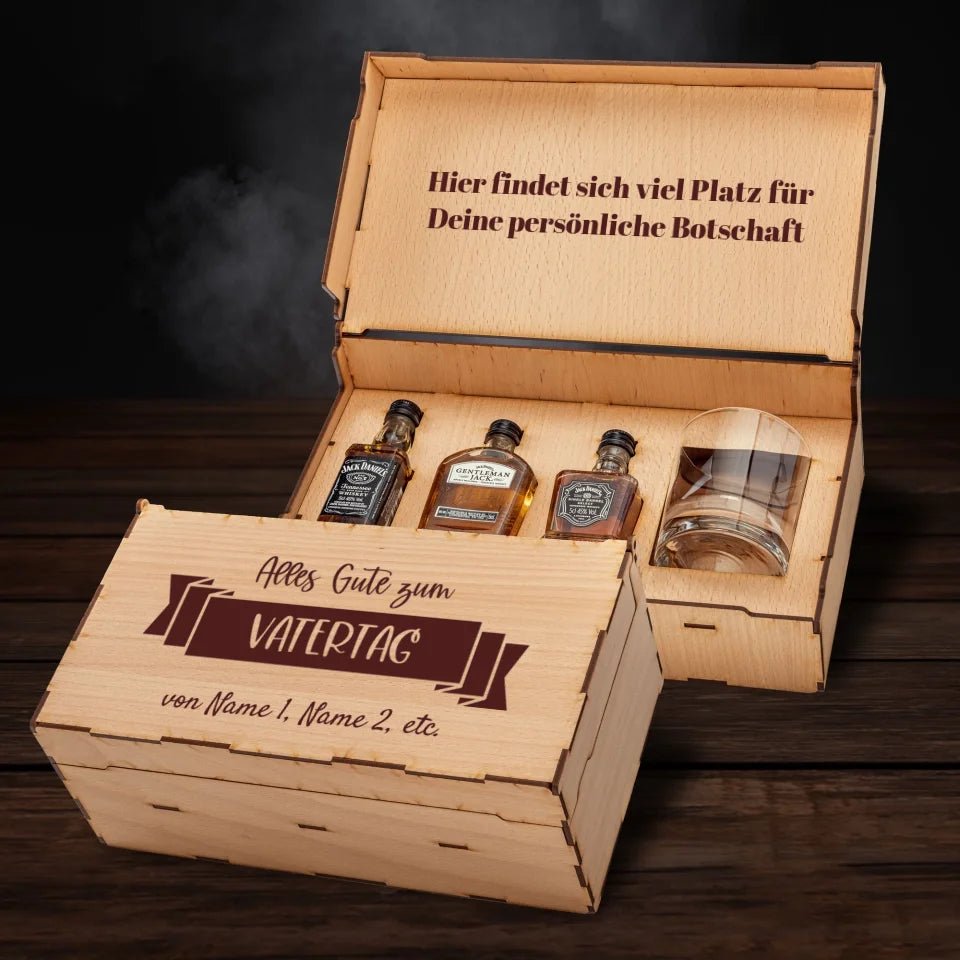 Jack Daniel´s Geschenkbox - Alles Gute zum Vatertag - Customizer - drink4friends