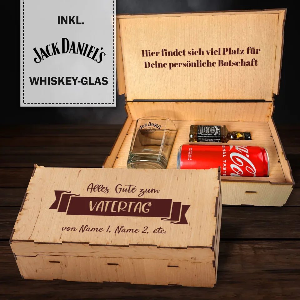 Jack Daniel´s Geschenkbox - Alles Gute zum Vatertag - Customizer - drink4friends