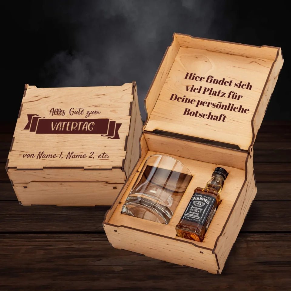 Jack Daniel´s Geschenkbox - Alles Gute zum Vatertag - Customizer - drink4friends