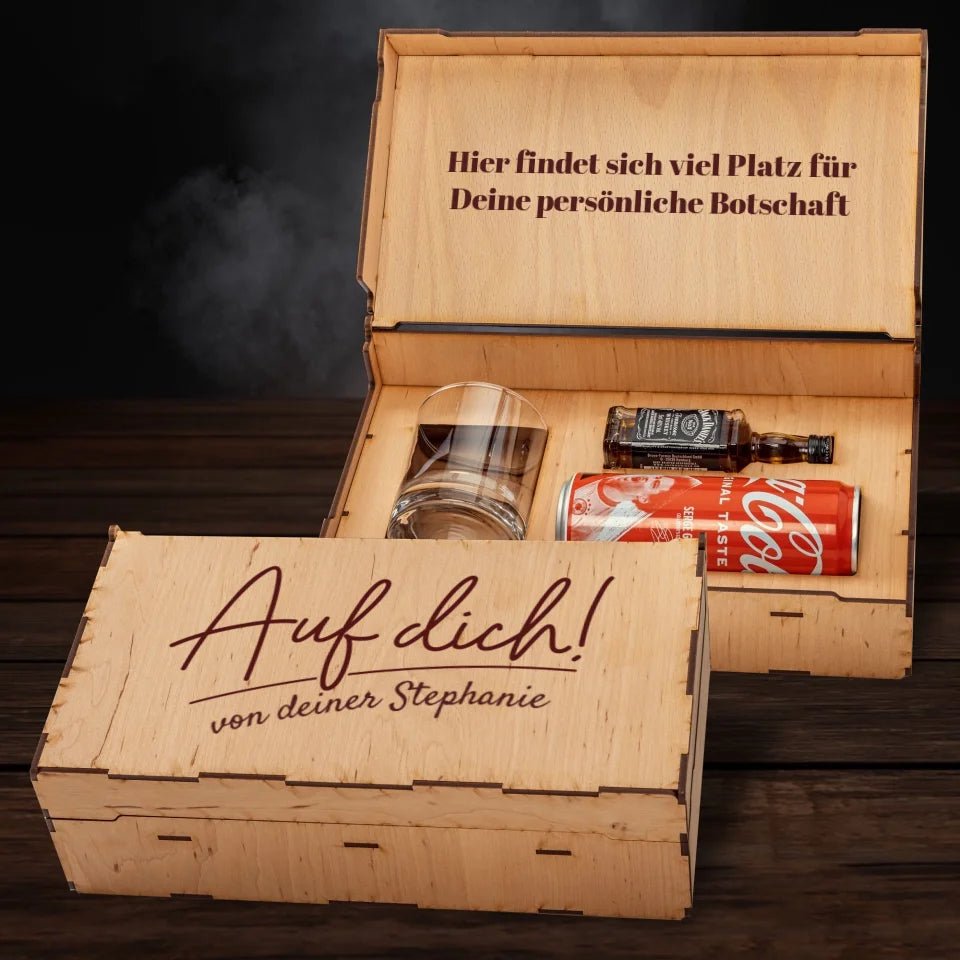 Jack Daniels Geschenkbox - Auf dich - Customizer - drink4friends