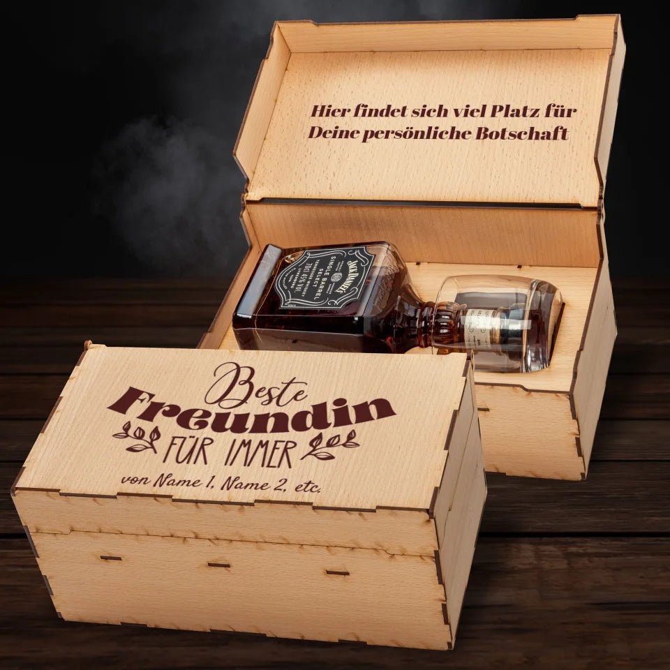 Jack Daniel´s Geschenkbox - Beste Freundin - Customizer - drink4friends