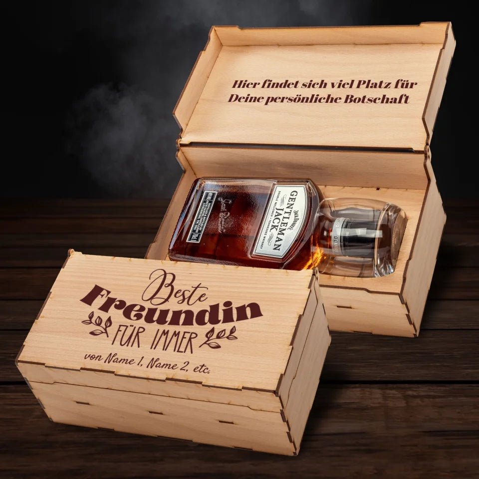 Jack Daniel´s Geschenkbox - Beste Freundin - Customizer - drink4friends