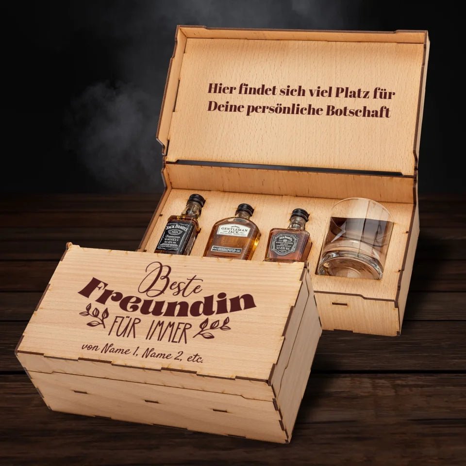 Jack Daniel´s Geschenkbox - Beste Freundin - Customizer - drink4friends