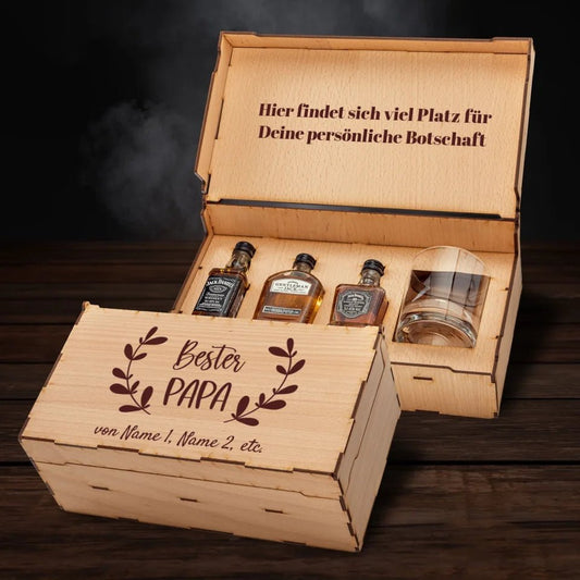 Jack Daniel´s Geschenkbox - Bester Papa - Customizer - drink4friends