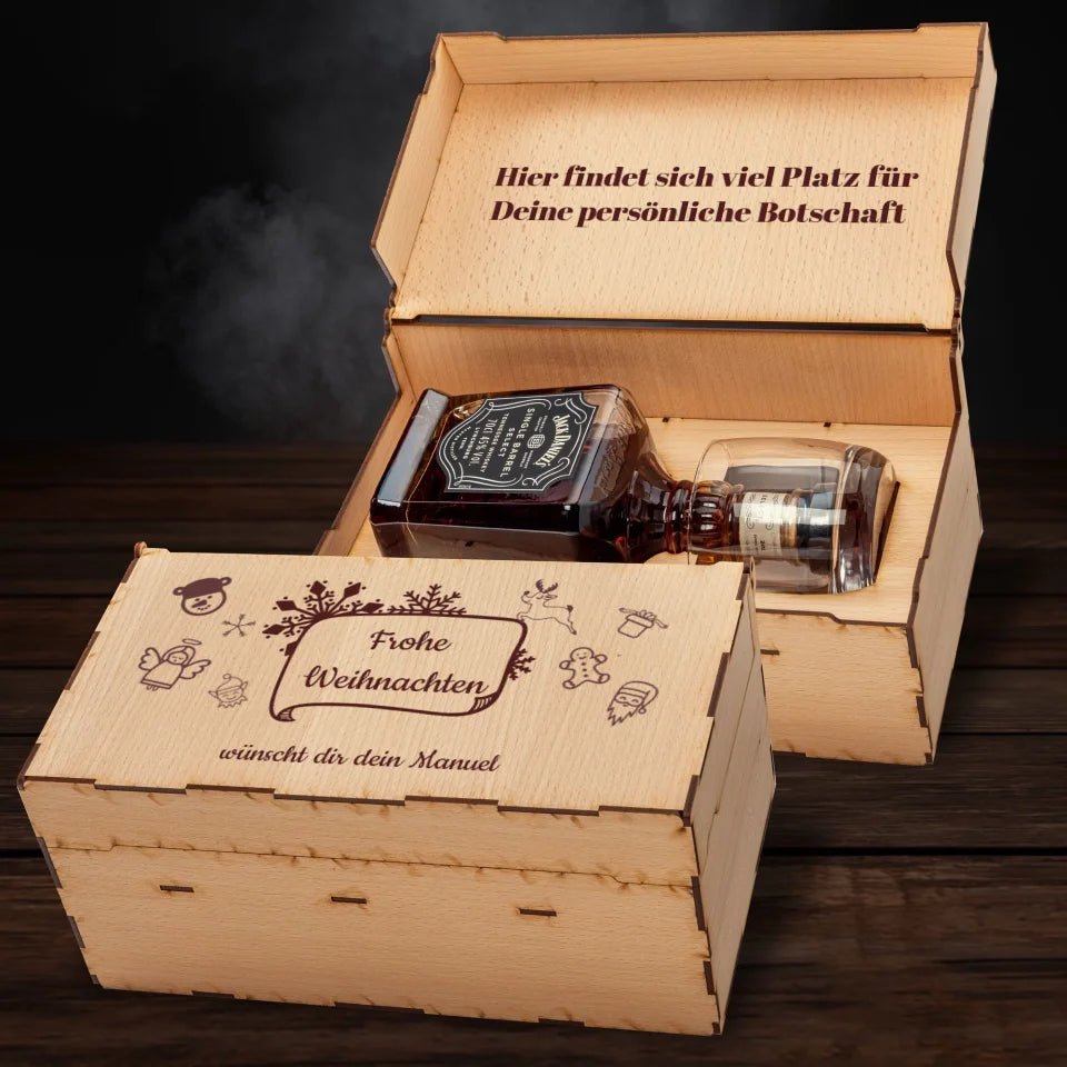 Jack Daniel´s Geschenkbox - Christmas frame - Customizer - drink4friends