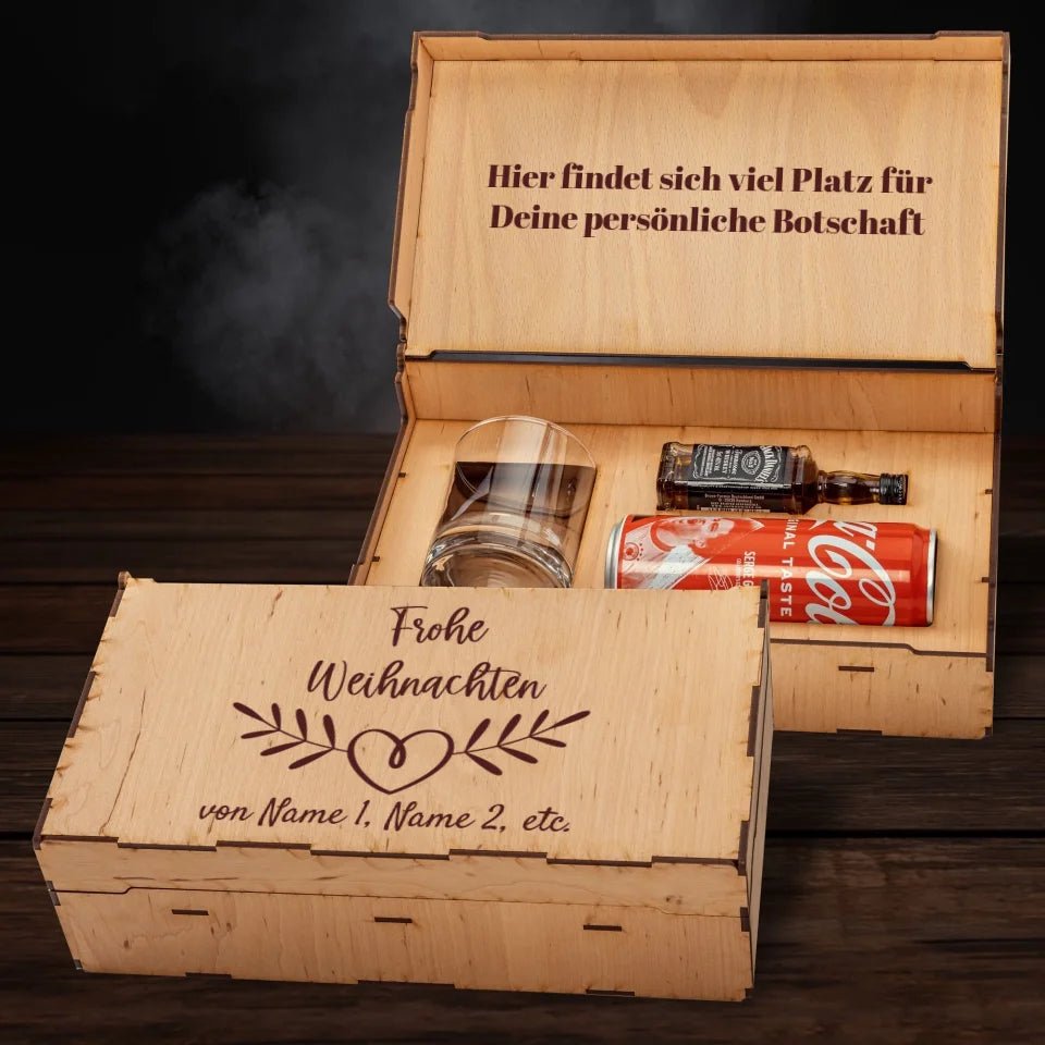 Jack Daniel´s Geschenkbox - Frohe Weihnachten 8 - Customizer - drink4friends