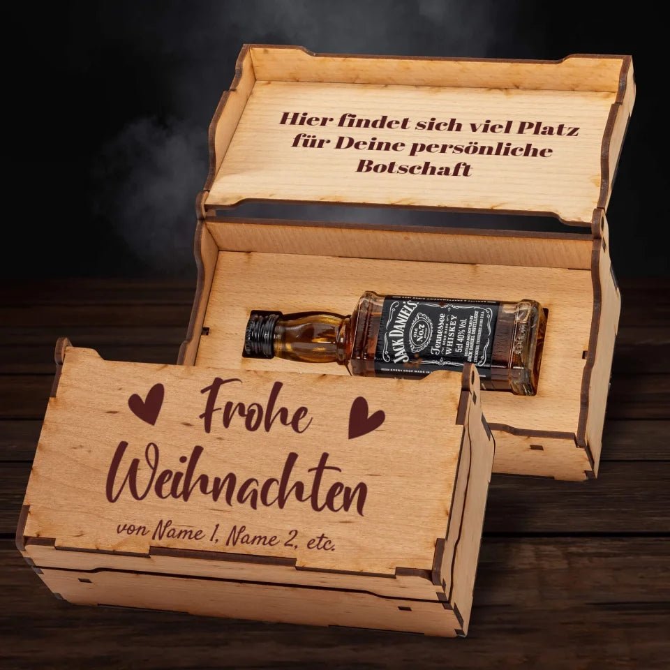 Jack Daniel´s Geschenkbox - Frohe Weihnachten 9 - Customizer - drink4friends