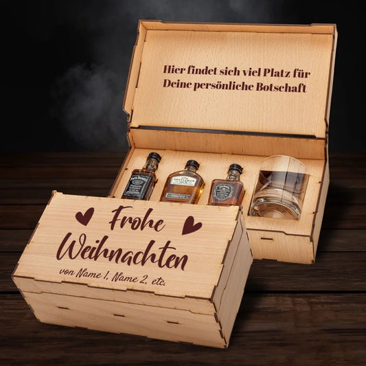 Jack Daniel´s Geschenkbox - Frohe Weihnachten 9 - Customizer - drink4friends