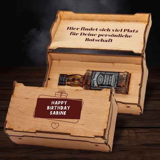 Jack Daniels Geschenkbox - Happy Birthday Banner 2 - Customizer - drink4friends