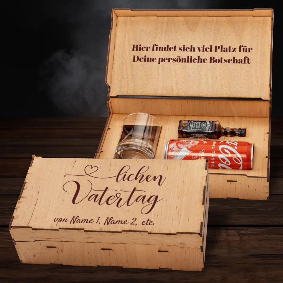 Jack Daniel´s Geschenkbox - Herzlichen Vatertag 2 - Customizer - drink4friends