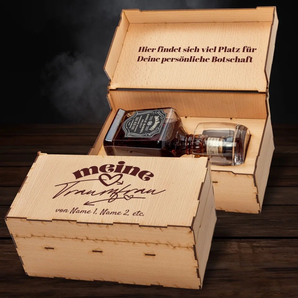 Jack Daniel´s Geschenkbox - Meine Traumfrau - Customizer - drink4friends