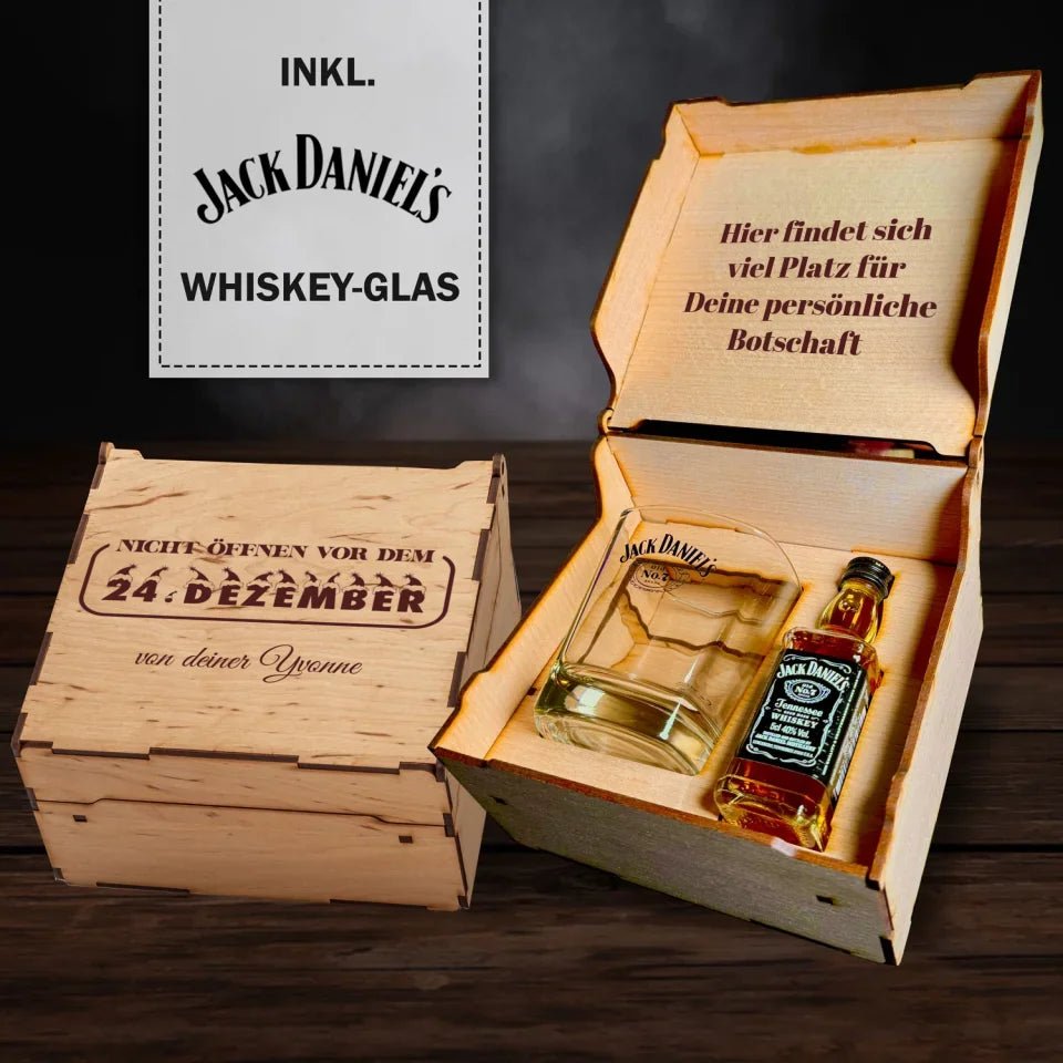 Jack Daniel´s Geschenkbox - Nicht öffnen vor dem... - Customizer - drink4friends