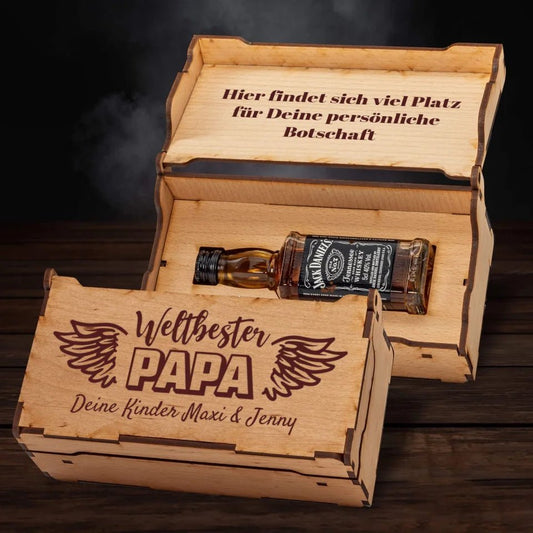 Jack Daniel´s Geschenkbox - Weltbester Papa - Customizer - drink4friends