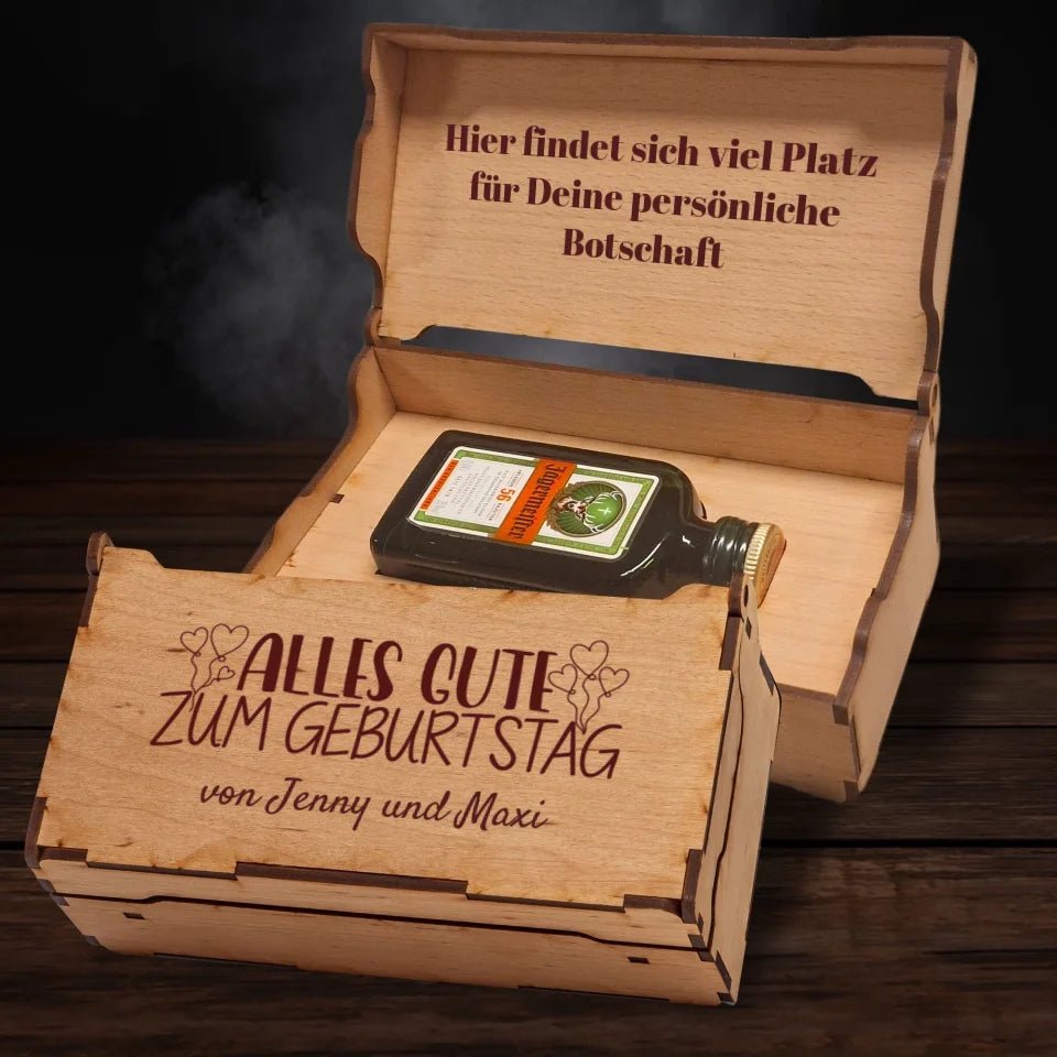 Jägermeister Geschenkbox - Alles Gute zum Geburtstag - Drink4friends - drink4friends