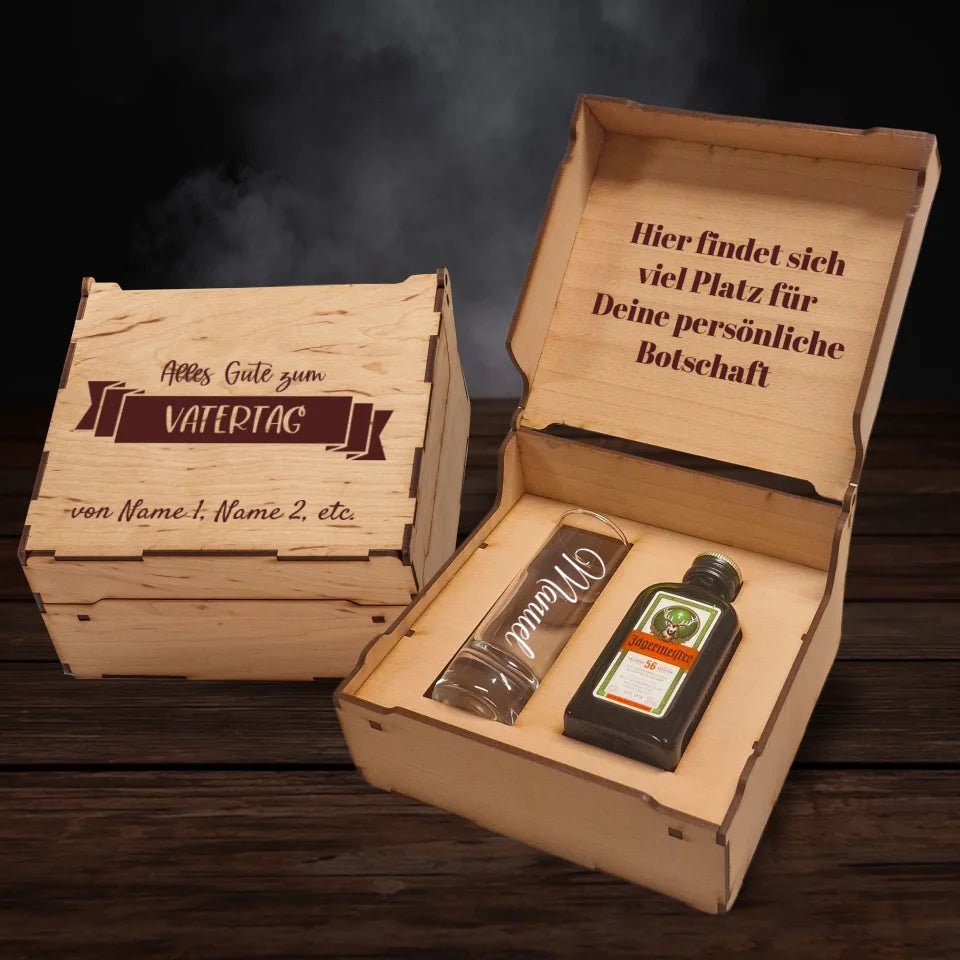 Jägermeister Geschenkbox - Alles Gute zum Vatertag - Drink4friends - drink4friends