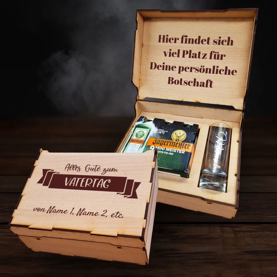 Jägermeister Geschenkbox - Alles Gute zum Vatertag - Drink4friends - drink4friends