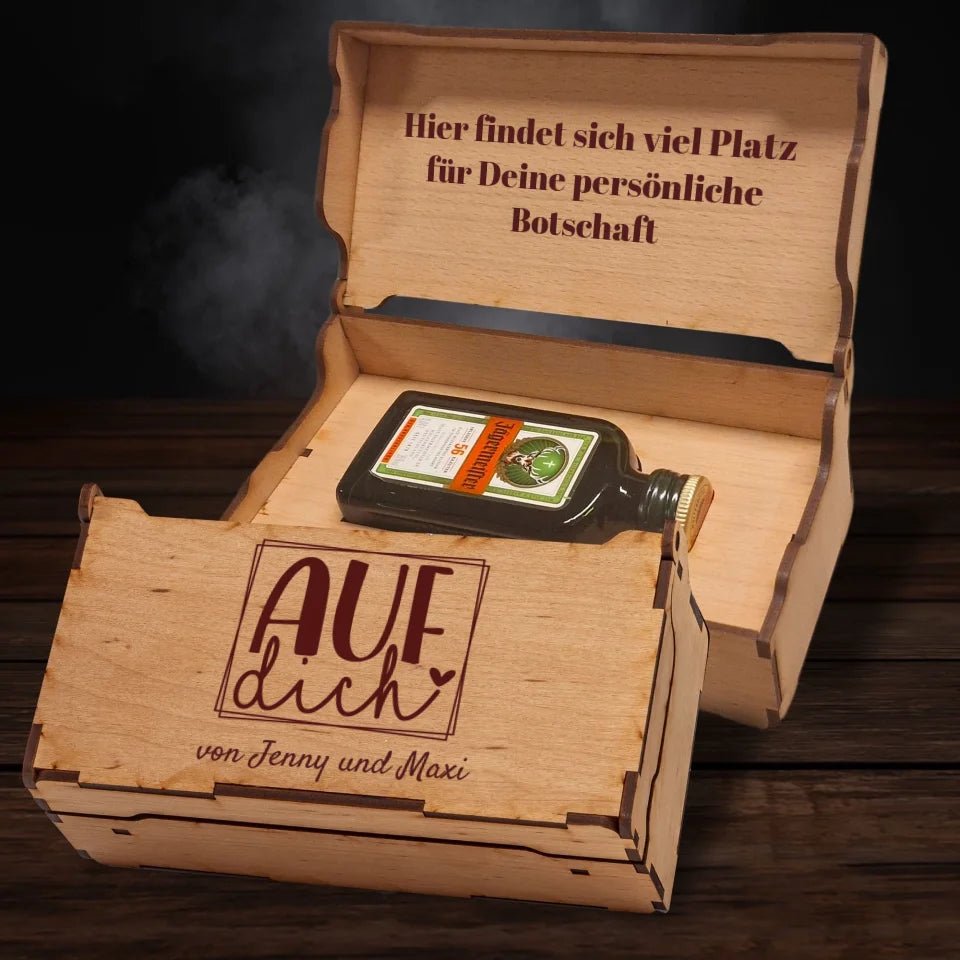 Jägermeister Geschenkbox - Auf dich - Drink4friends - drink4friends