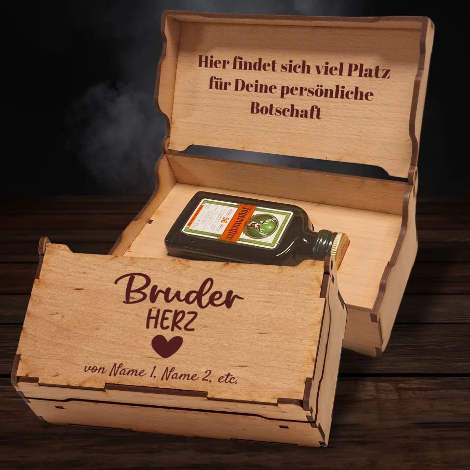 Jägermeister Geschenkbox - Bruderherz - Drink4friends - drink4friends