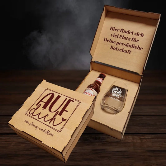 Lillet Berry Geschenkbox - Auf dich - Drink4friends - drink4friends