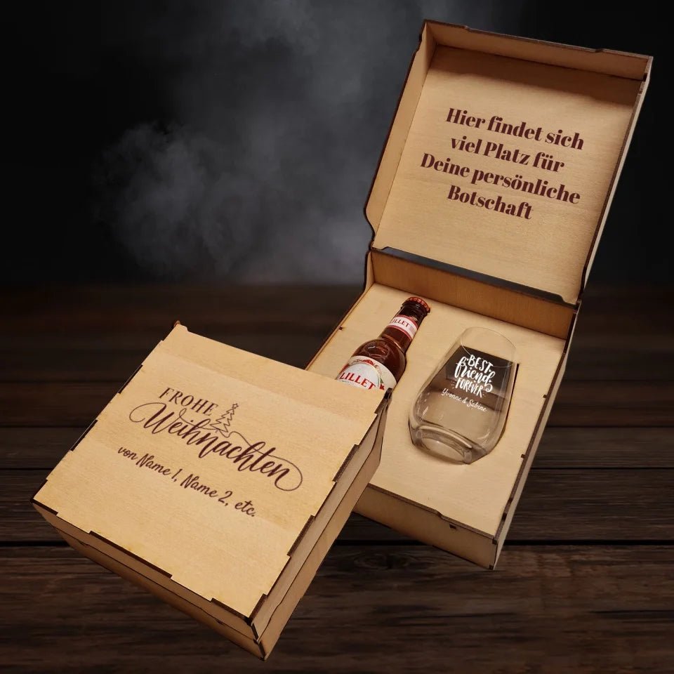 Lillet Berry Geschenkbox - Frohe Weihnachten - Weihnachtsbaum - Drink4friends - drink4friends