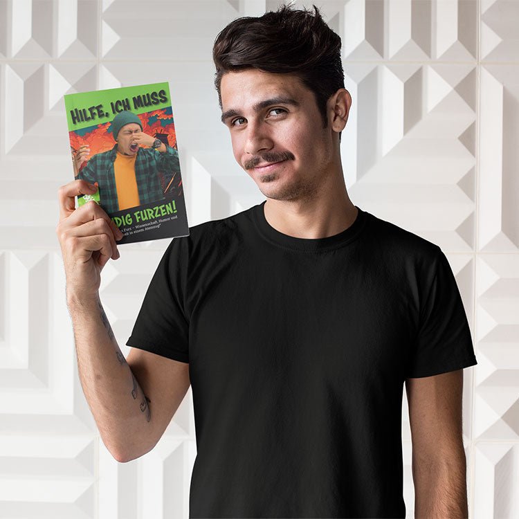 Lustiges Spaßbuch - "Hilfe, ich muss ständig furzen!" - Buich - drink4friends