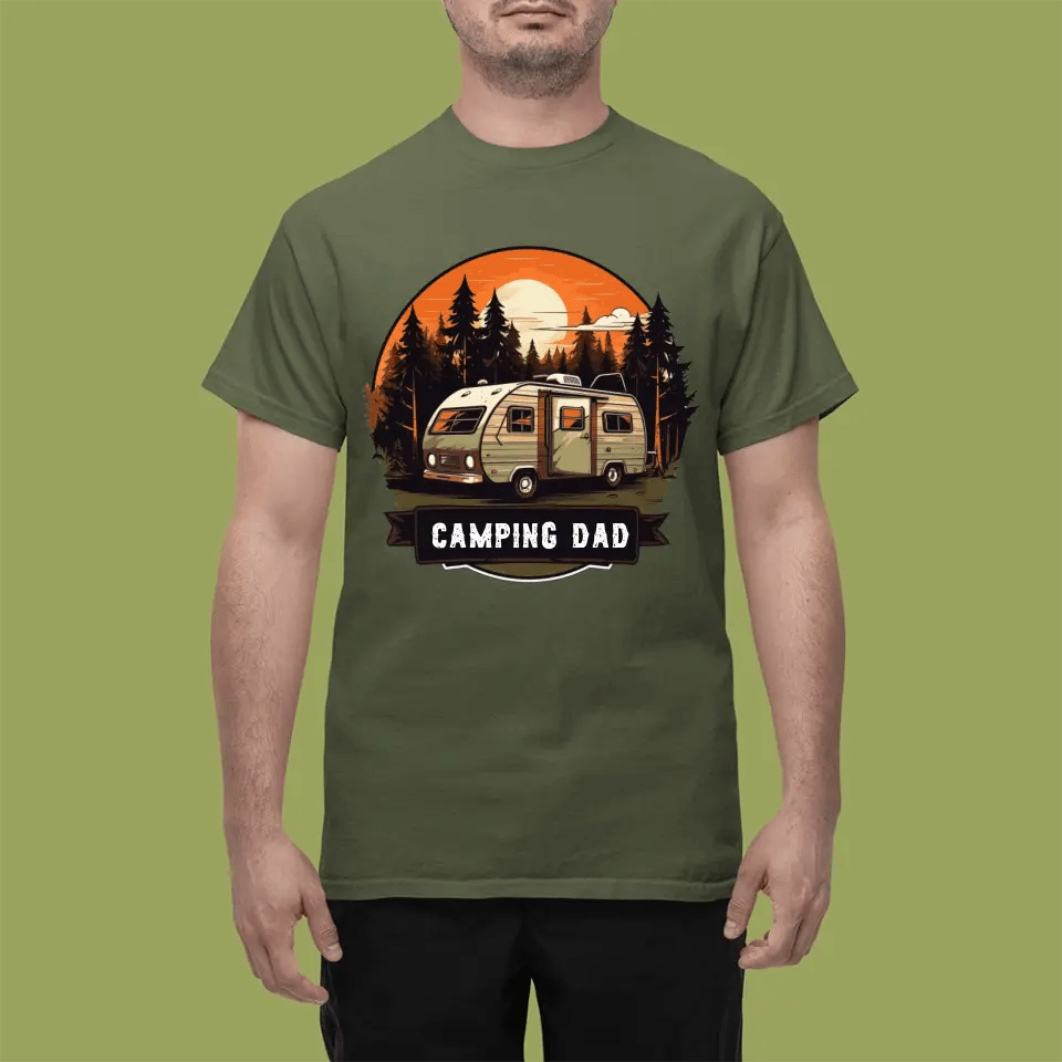 T-Shirt - Camping Motiv 1 - Personalisierbar - Customizer - drink4friends