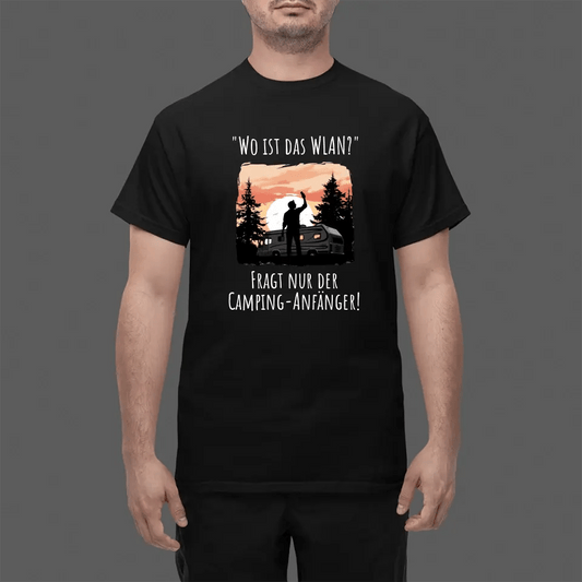 T-Shirt - Wo ist das WLAN? - Customizer - drink4friends