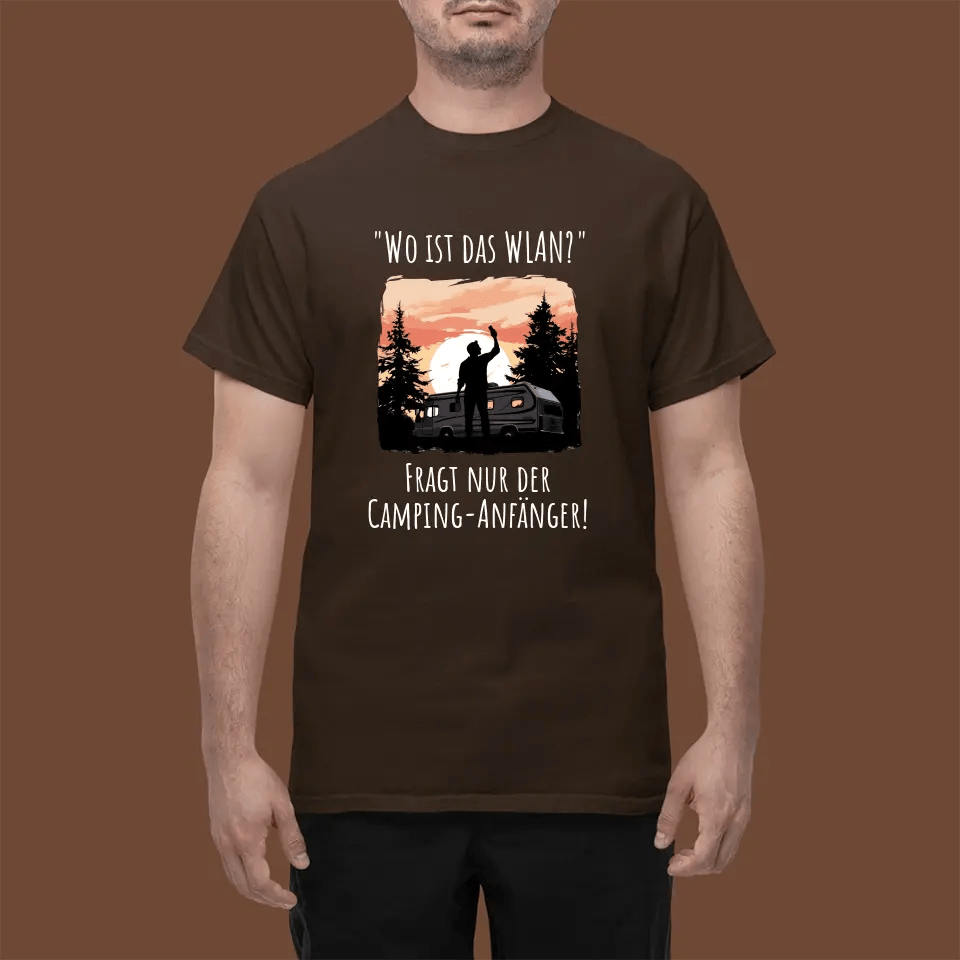 T-Shirt - Wo ist das WLAN? - Customizer - drink4friends