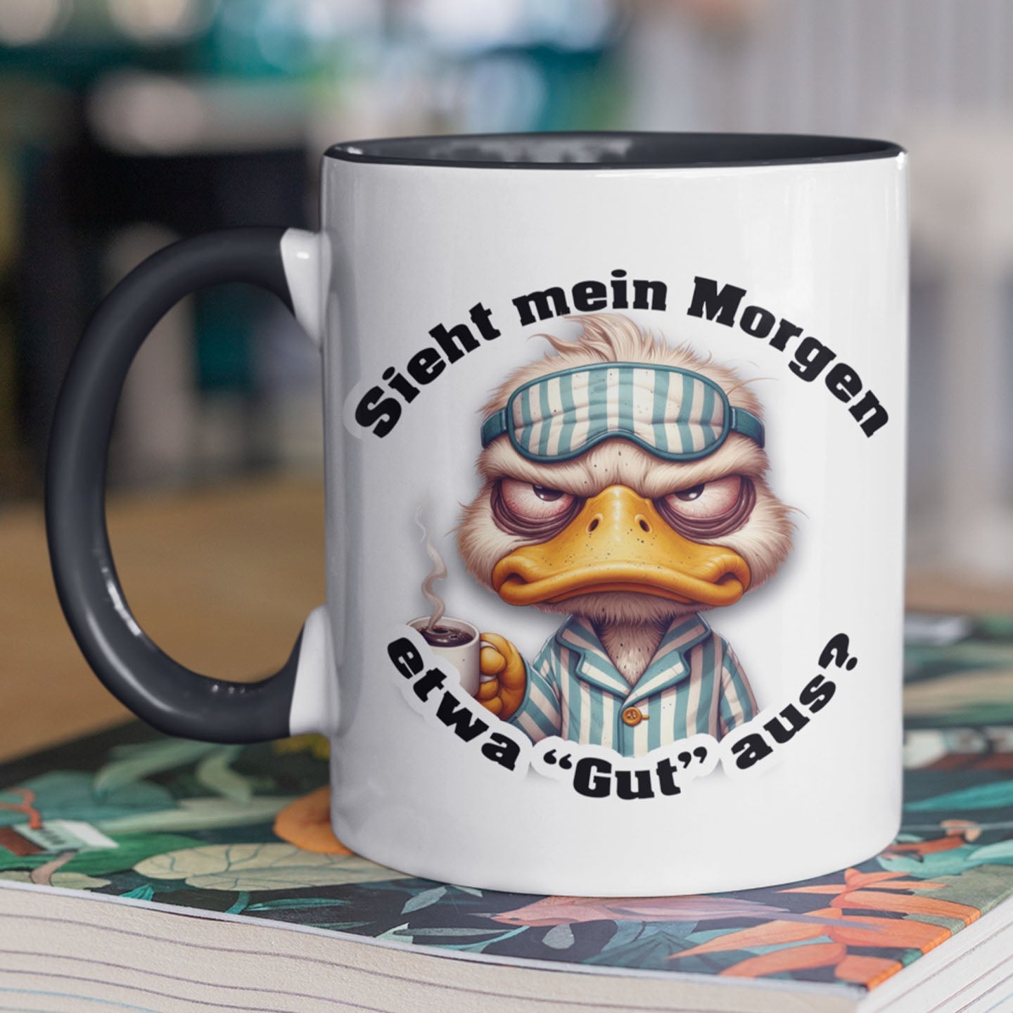 Tasse 11oz - Ente - Sieht mein Morgen etwas gut aus? - Tasse - drink4friends