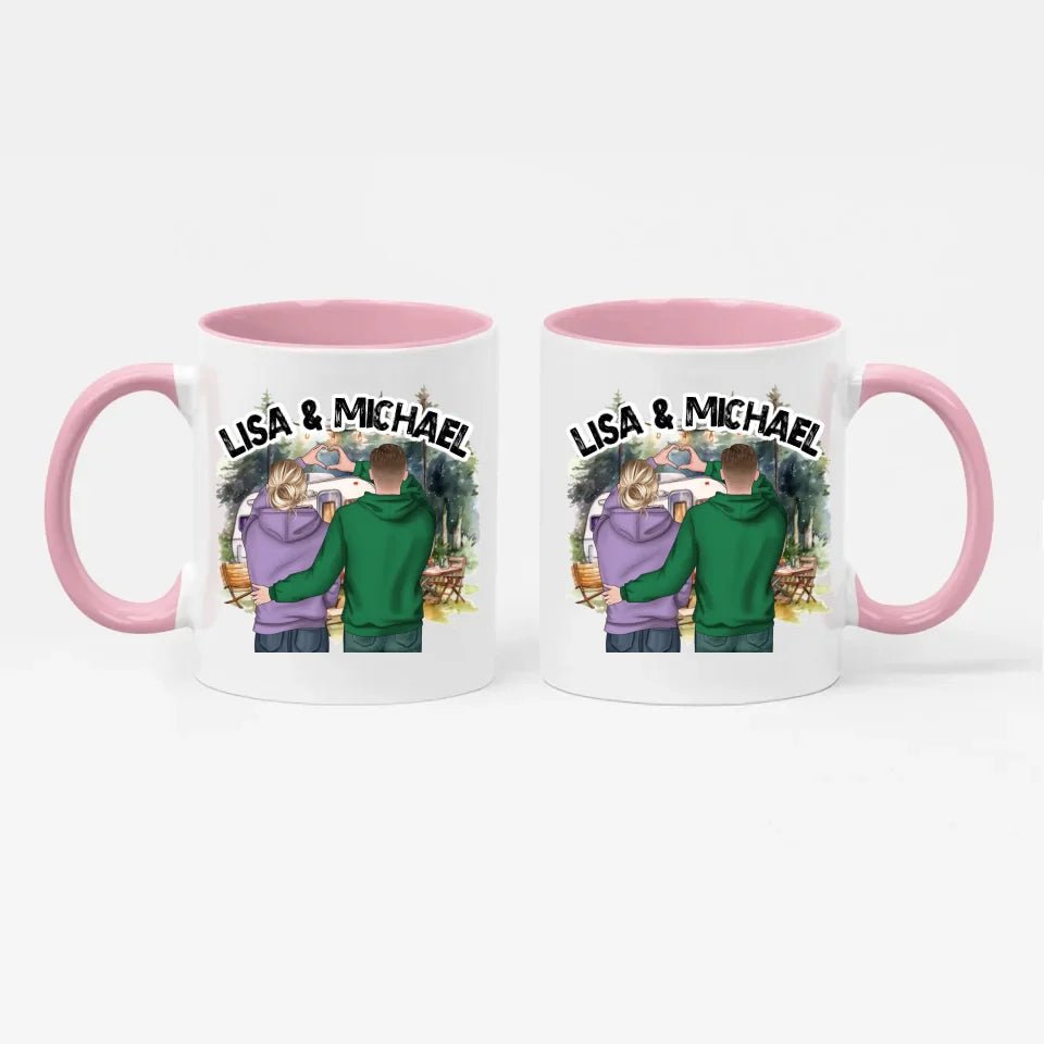 Tasse 11oz - Pärchen Herzhände - beidseitig bedruckt - Customizer - drink4friends