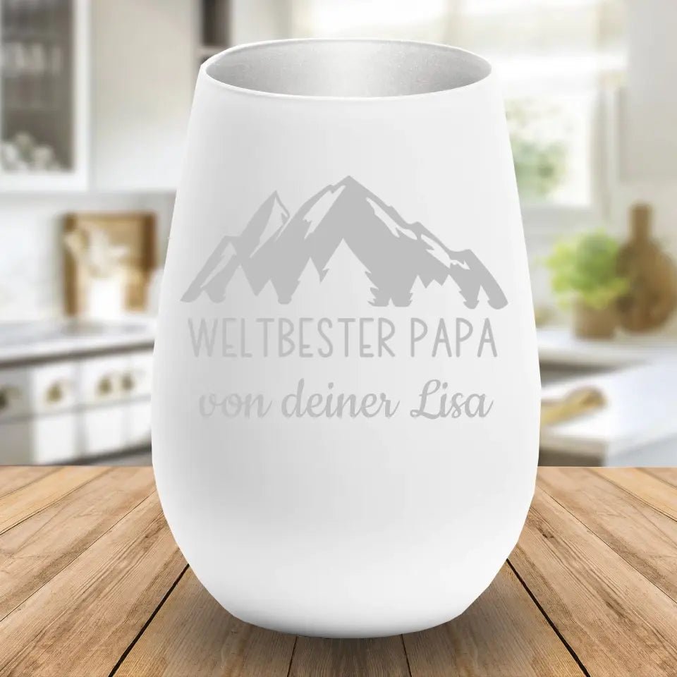 Windlicht - Weltbester Papa 3 - Customizer - drink4friends